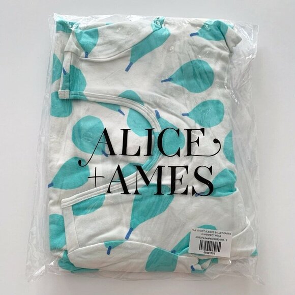 Alice And Ames short sleeve ballet dress in Perfect Pear 7 Years - Picture 8 of 8